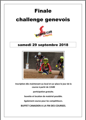 Finale Challenge Genevois